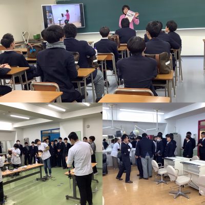 学校見学に来てくれました～！！